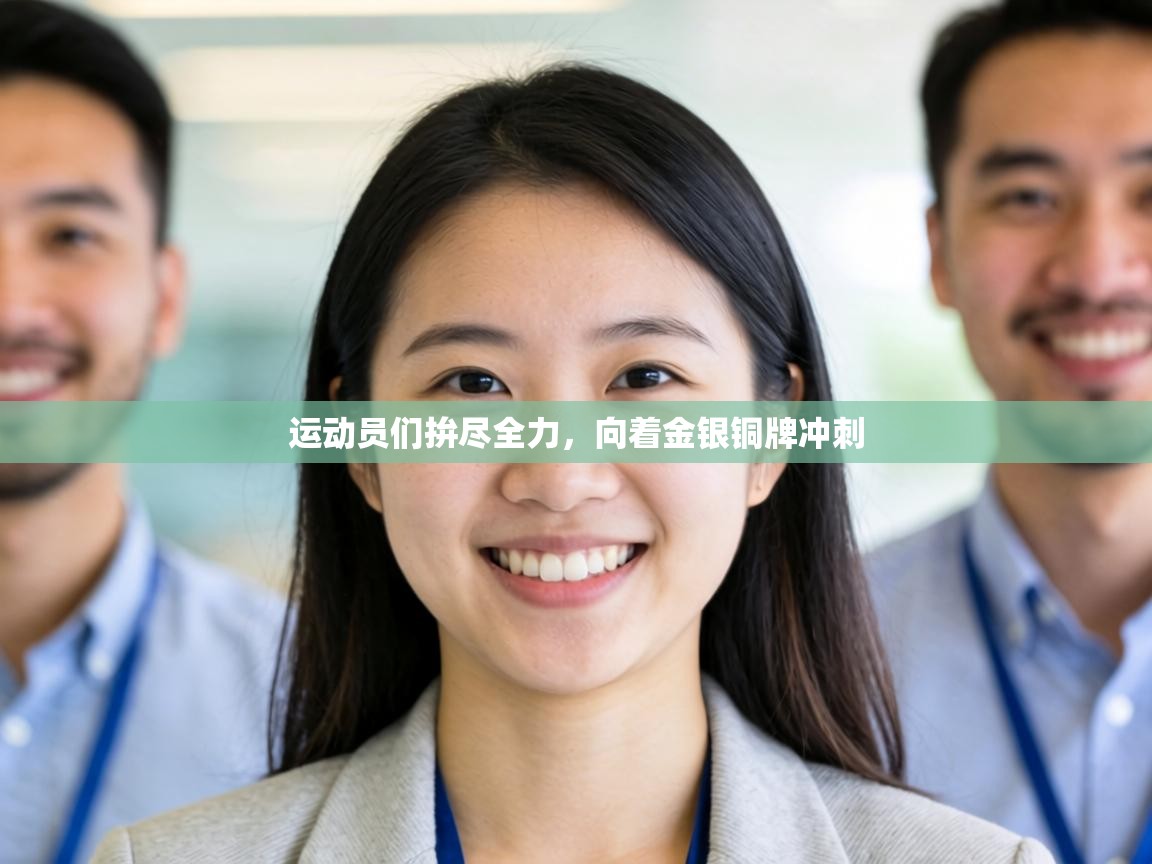 运动员们拚尽全力,向着金银铜牌冲刺 第1张